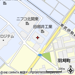 栃木県足利市県町206周辺の地図