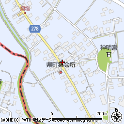 栃木県足利市県町1443周辺の地図