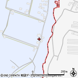 茨城県笠間市安居1181周辺の地図