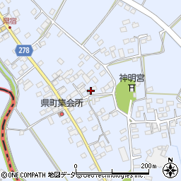 栃木県足利市県町1366-2周辺の地図