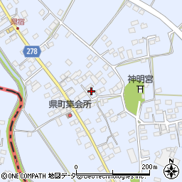 栃木県足利市県町1367周辺の地図