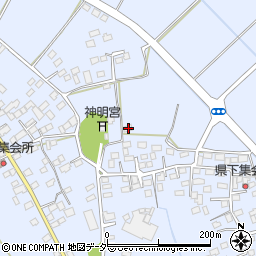 栃木県足利市県町1295周辺の地図