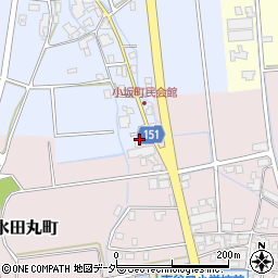 小坂町民会館周辺の地図