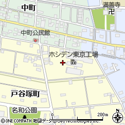ホシデン株式会社　東京工場周辺の地図