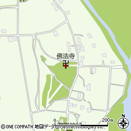 佛法寺周辺の地図