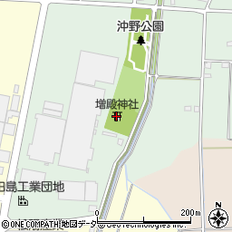 増殿神社周辺の地図