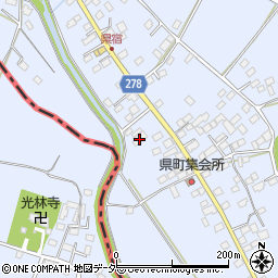 栃木県足利市県町1451周辺の地図