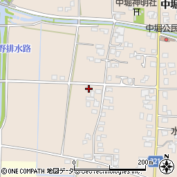 長野県安曇野市堀金烏川3484周辺の地図