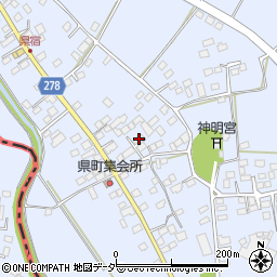 栃木県足利市県町1360-1周辺の地図