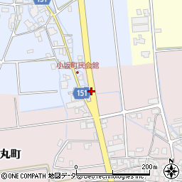 石川県加賀市水田丸町ト周辺の地図