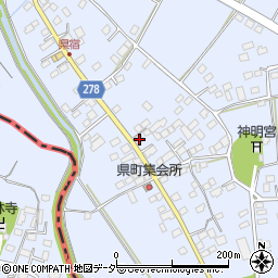 栃木県足利市県町1447周辺の地図