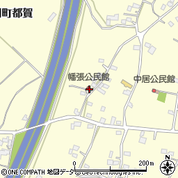 幡張公民館周辺の地図