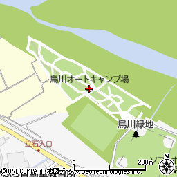 烏川オートキャンプ場周辺の地図