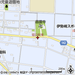 堀口町東周辺の地図