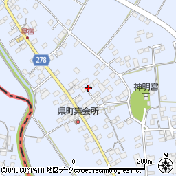 栃木県足利市県町1446周辺の地図