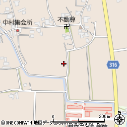 長野県安曇野市豊科3442周辺の地図