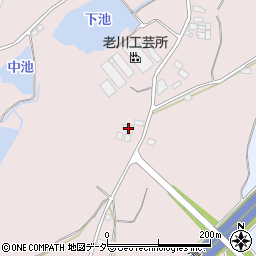 茨城県笠間市押辺2467周辺の地図