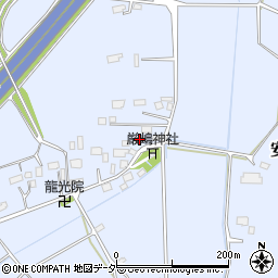 茨城県笠間市安居2265周辺の地図