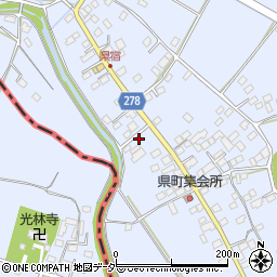栃木県足利市県町1451-5周辺の地図