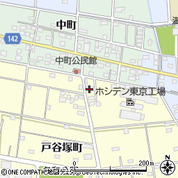 シャレル戸谷塚Ｃ周辺の地図