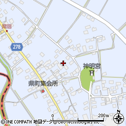 栃木県足利市県町1358周辺の地図