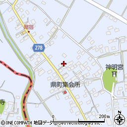 栃木県足利市県町1453周辺の地図