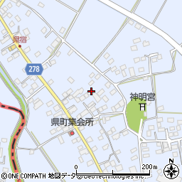 栃木県足利市県町1359周辺の地図