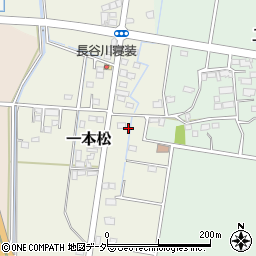 茨城県筑西市一本松179-1周辺の地図