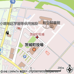 茨城町役場周辺の地図