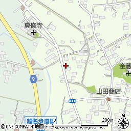 栃木県佐野市越名町811-3周辺の地図