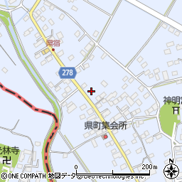 栃木県足利市県町1452周辺の地図