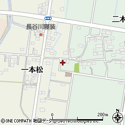 茨城県筑西市一本松171周辺の地図