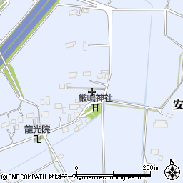 茨城県笠間市安居2262周辺の地図