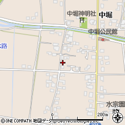長野県安曇野市堀金烏川3426周辺の地図