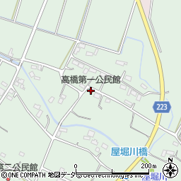 栃木県佐野市高橋町321周辺の地図