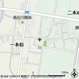 茨城県筑西市一本松169周辺の地図