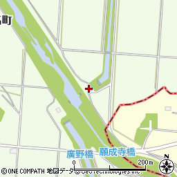栃木県佐野市越名町1463周辺の地図