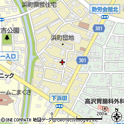 群馬県太田市浜町69-25周辺の地図