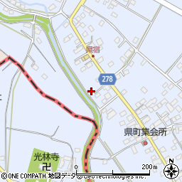 栃木県足利市県町1459周辺の地図