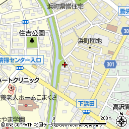 群馬県太田市浜町70-16周辺の地図