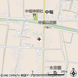 長野県安曇野市堀金烏川3418周辺の地図