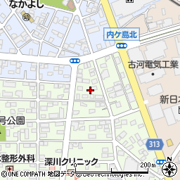 群馬県太田市小舞木町607周辺の地図
