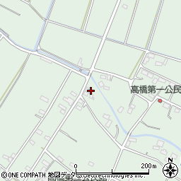 栃木県佐野市高橋町501周辺の地図