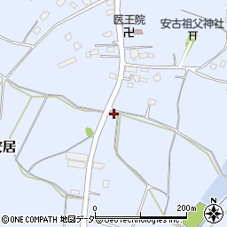 茨城県笠間市安居2520周辺の地図