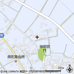 栃木県足利市県町1316周辺の地図