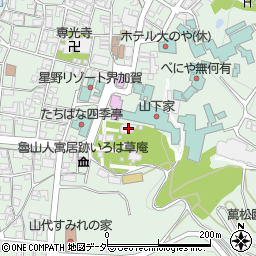 薬王院温泉寺周辺の地図