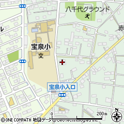 ＮＴＴ東日本宝泉電話交換センター周辺の地図