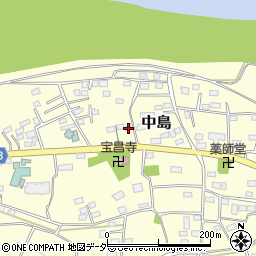 群馬県藤岡市中島81-2周辺の地図