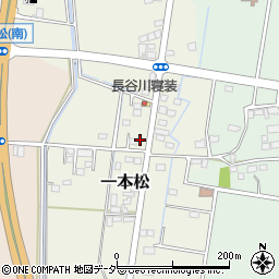 茨城県筑西市一本松144-6周辺の地図