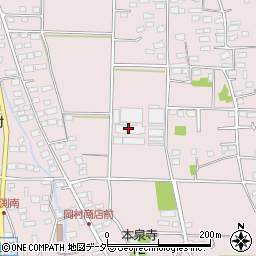 宇敷木材工業株式会社　玉村営業所周辺の地図